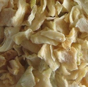 Uttorkade lökflingor